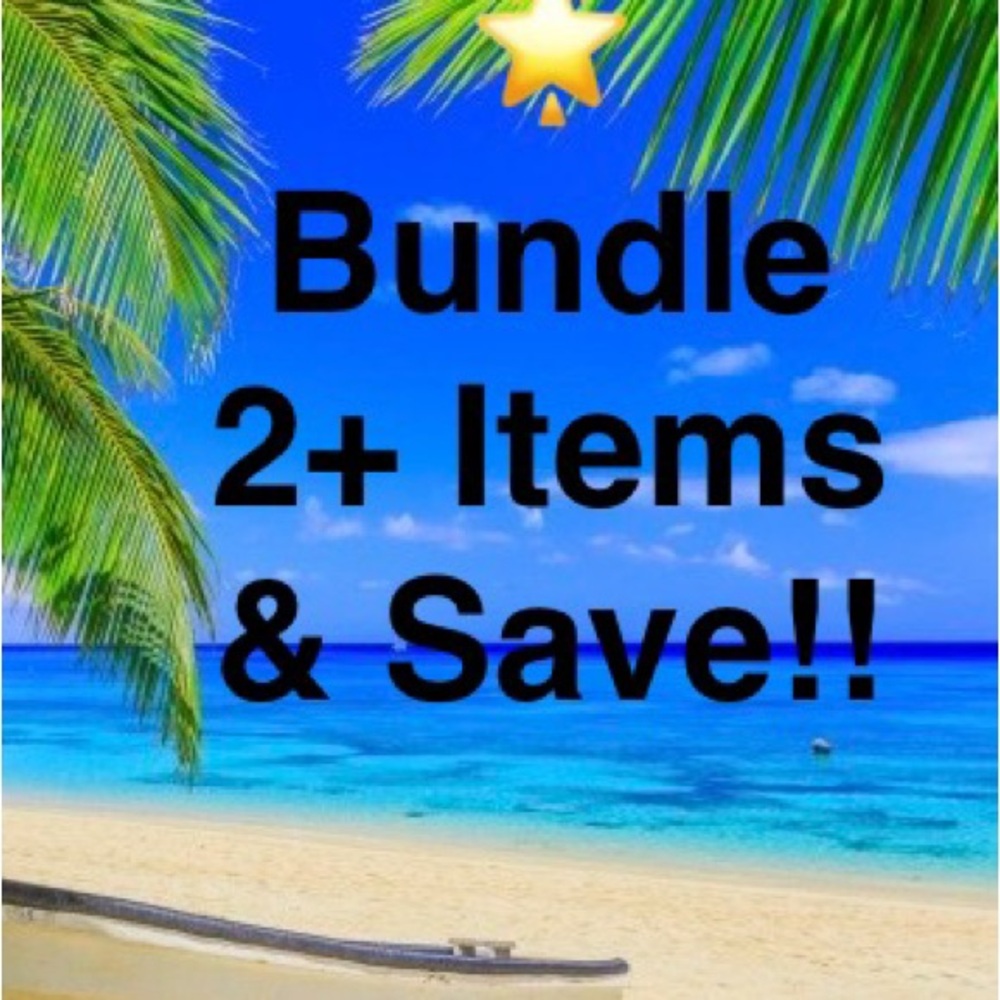 Bundle 2+ items & save 15%!!
